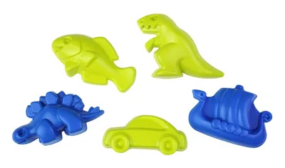 Image de Lena Moules à sable avec dinosaure 5 pièces