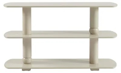 Produktbild von Regal mit 2 Ablagen aus MDF - Beige TOPAWA