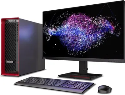 Produktbild von Lenovo ThinkStation P5, 3,5 GHz, Intel® Xeon®, 32 GB, DDR5-SDRAM, 1 TB, Windows 10 Pro for Workstations