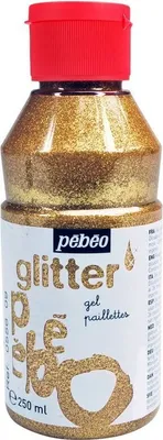 Produktbild von Glitzergel mit glänzendem finish - Gold - 250 ml