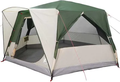 Produktbild von vidaXL Kabinenzelt für 7 Personen mit Dach Grün 400 x 350 x 212 cm