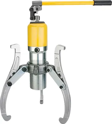 Obrázok produktu pre Hydraulický stahovák, menovitý výkon 20 t, ručné ovládanie, žltý