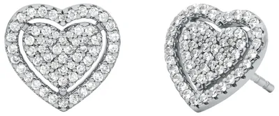 Produktbild von Michael Kors Ohrstecker Damen Kors Love Zirkonia Silber MKC1750CZ040