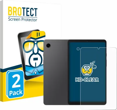 Produktbild von 2x Für Samsung Galaxy Tab A9 (Display+Kamera) Schutzfolie BROTECT Displayschutz Display Schutz Folie Klar Transparent