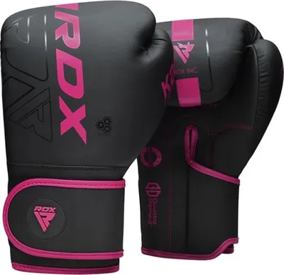 Image de RDX Sports Entraînement des gants de boxe F6 Kara - 6 onces Rose