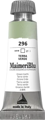 Immagine prodotto di Maimeri Blu Acquerello Terra Verde 296 12 ml 1 pz