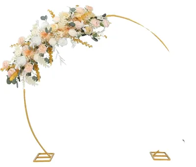 Produktbild von Ballonbogenhalterung, langlebiges Design, einfache Montage, Gold, L