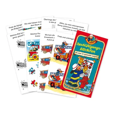 Produktbild von Lutz Mauder Beschäftigungsblöckchen Feuerwehr