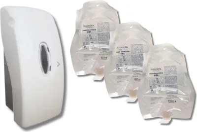SET 3x 800ml Desinfektionsmittel + GRATIS Desinfektionsmittelspender Proandre