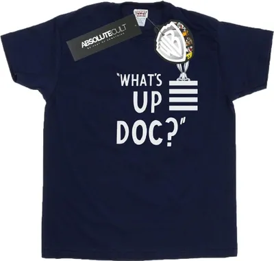 Produktbild von Looney Tunes - "What's Up Doc" T-Shirt für Damen BI31281 (XL) (Marineblau)