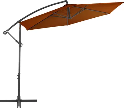 Produktbild von vidaXL Ampelschirm mit Aluminium-Mast 300 cm Terrakotta