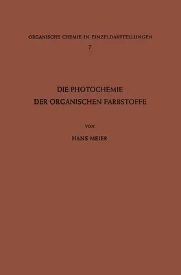 Obrázek produktu pro Die Photochemie der Organischen Farbstoffe