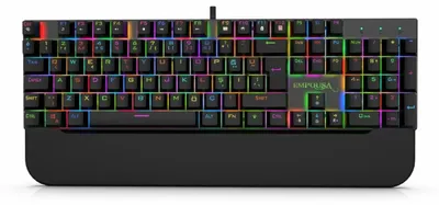 Productafbeelding van INCA IKG-443 INCA Gaming Tastatur IKG-443  Mechanisch, RGB, dt. Layout