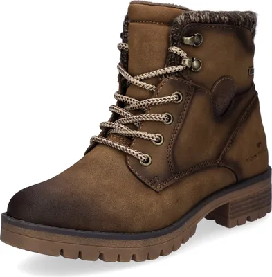 Image de Tom Tailor Bottes à lacets Marron