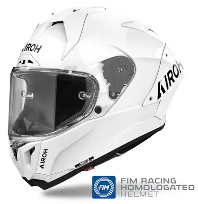 Productafbeelding van Airoh helm GP 800 FIM, wit - maat L