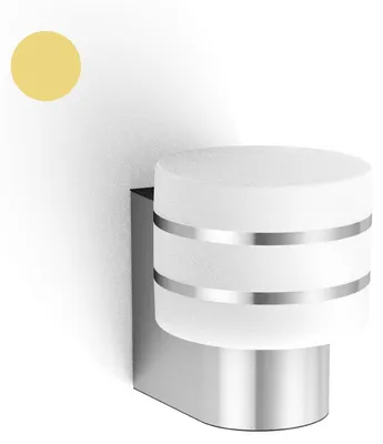 Image de Philips hue LED Applique murale White Ambiance 806 lm 2700 K inox - Compatible avec SMART HOME by hornbach