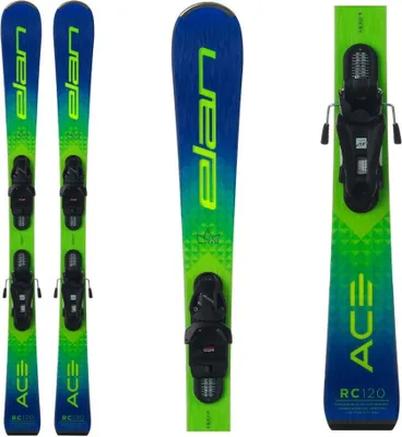 Produktbild von Alpinski ELAN RC Ace Jr + EL 7,5 GW Blau 140 cm 150 bis 160 cm