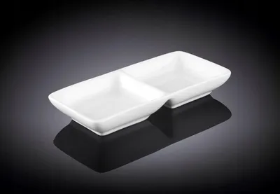 Image de Wilmax bol compartimenté, 14,5 x 7,5 cm, WL-992415/A