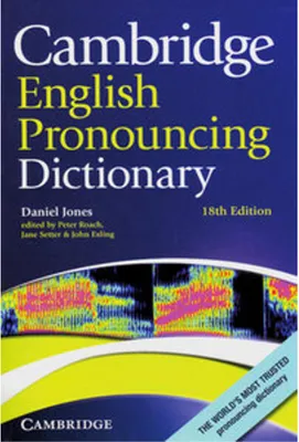 Immagine prodotto di Cambridge English Pronouncing Dictionary