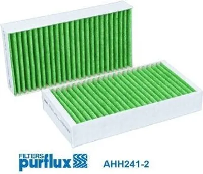 Produktbild von PURFLUX AHH241-2 Innenraumfilter Pollenfilter passend für MERCEDES-BENZ M-Klasse (W164)