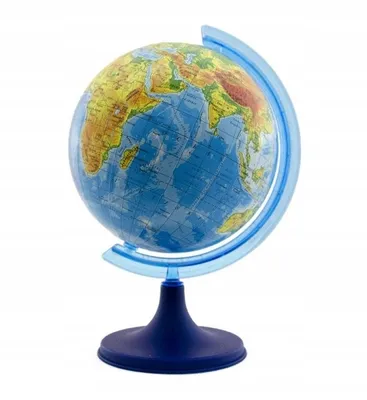 Image de Banc d'école globe physique 11 cm