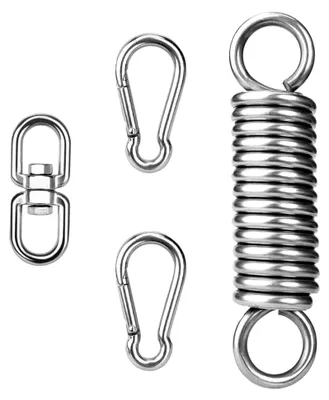 Produktbild von 4 Stück Hängesessel-Feder, Schwingfeder, Schaukelhaken für Hängesessel und Hängematten