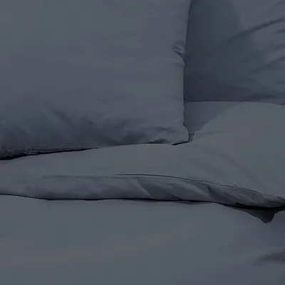 Produktbild von vidaXL Bettwäsche-Set Anthrazit 220x240 cm Leichte Mikrofaser