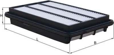 Produktbild von MAHLE Luftfilter LX 5820