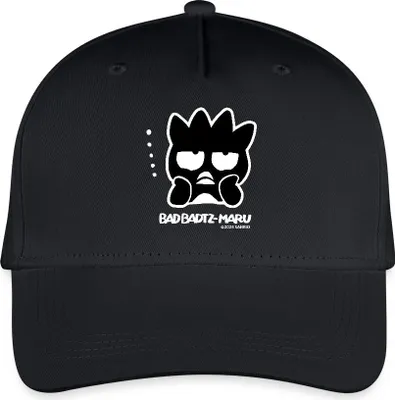 Produktbild von Spreadshirt Bad Badtz-Maru Portrait Kinder Bio Basecap, One size, Schwarz