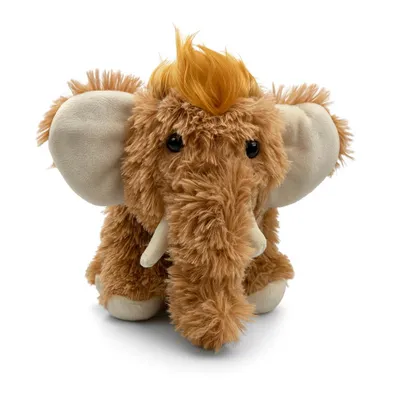 Produktbild von Plüschtier Mammut 30 cm Hellbraun – Weiches Kuscheltier aus Plüsch