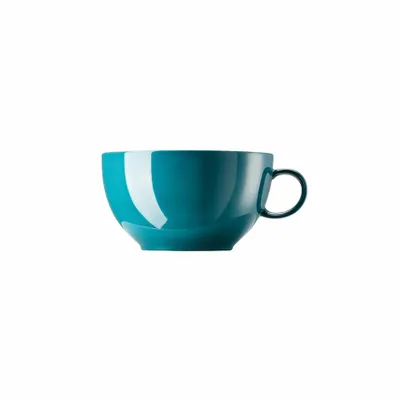 Image de Tasse Thomas Cappuccino, 380 ml, motif "Jour ensoleillé" | "Bord de mer", couleur : vert "Bord de mer"