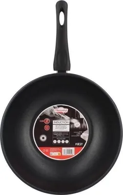 Zdjęcie produktu dla Wok Menastyl, Stal nierdzewna, 28 cm, Indukcja