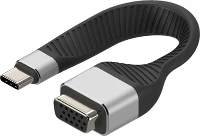 Obrázok produktu pre Techly ICOC-USBC-VGA, 0,12 m, USB Typ-C, VGA (D-Sub), Samec, Samica, Priamy