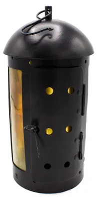 Produktbild von Runde Hornplatten Laterne, Hornlampe oder Hornlaterne