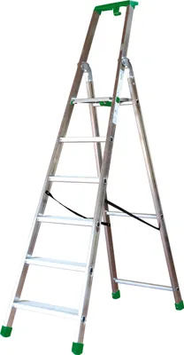 Produktbild von Facal Stufenstehleiter QUADRA S600 4 Stufen