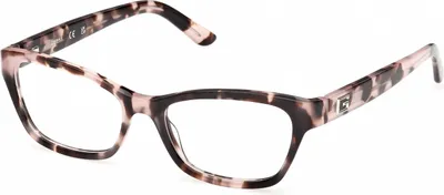 Produktbild von Guess GU50353 Pink/avana 51/16/140 Damen Brillen