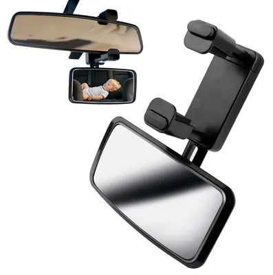 Produktbild von Rückspiegel Baby Auto 360° verstellbar bruchsicher für die meisten Autos