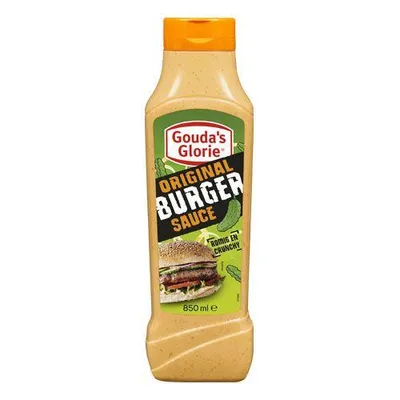 Produktbild von Gouda's Glorie Original Burger Sauce 850ml cremig süße Soße zu Burger & Fleisch