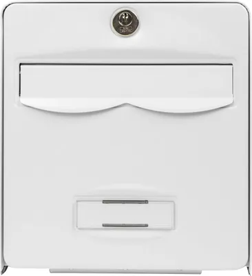 Image de Boîte aux lettres Balthazar en acier galvanisé - 1 porte - blanc