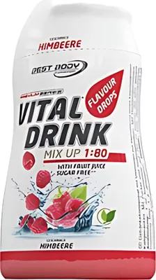Produktbild von Best Body Vital Drink Flavour Drops 1:80 - 48ml Squeeze Flasche