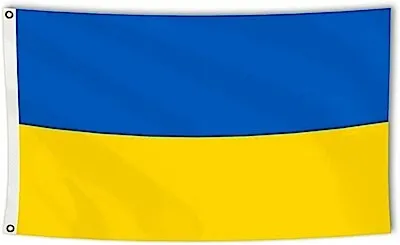 Produktbild von Ukraine Flagge 90 x 150 cm groß - Fahne Blau, Gelb aus Polyester