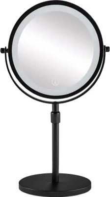 Produktbild von Kleine Wolke LED-Kosmetikspiegel LEVEL MIRROR Schwarz