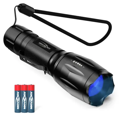 Produktbild von ANSMANN Taschenlampe, UV-Lampe, LED-Leuchte, 400nm, 4 Lichtmodi