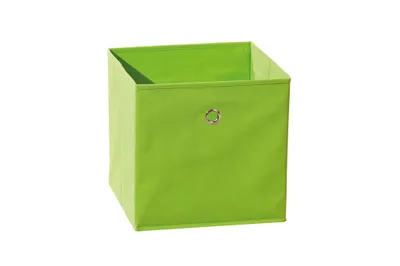 Image de Boîte de rangement cube 32 cm - Winny - Vert