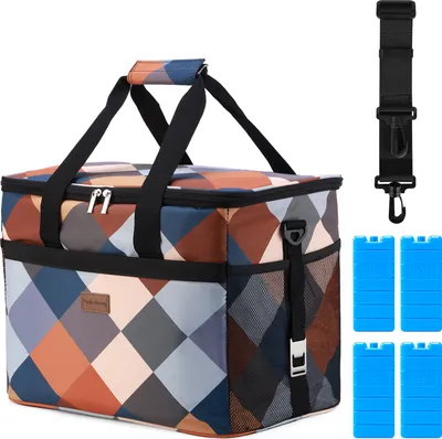 Produktbild von Packaway 4-lagige isolierte Kühltasche - Lunchtasche 30 Liter - Block