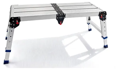 Produktbild von Klappbare Alu Arbeitsplattform bis 360 kg für Heimwerker und Bauprojekte