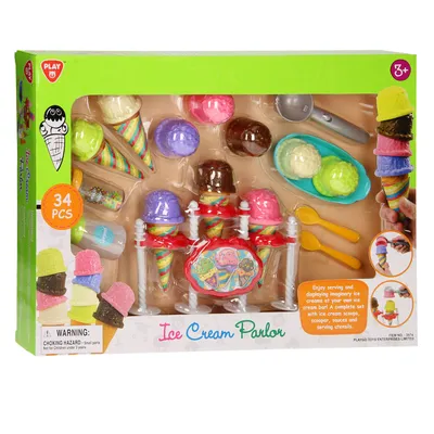 Immagine prodotto di Set di gelati giocattolo - set da 34 pezzi per bambini