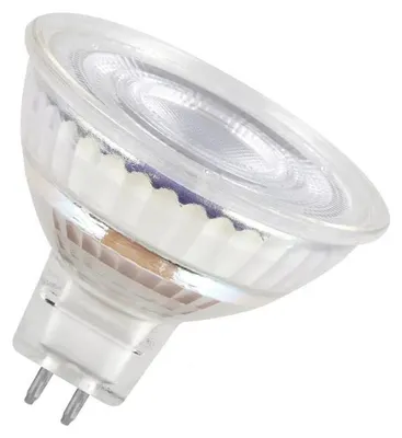 Productafbeelding van LED lamp MR16 met reflector, GU5.3 fitting, 3,4W = 35W, 345lm, 4000K (traal wit), 36° lichtbundel, STAR CLASSIC, Osram. Gloeilamp