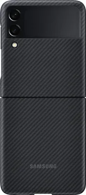 Produktbild von Samsung Aramid Cover für Galaxy Z Flip3 Black