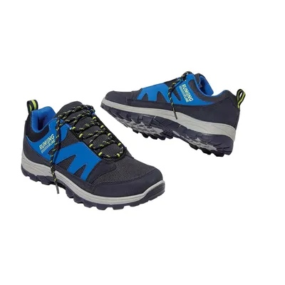 Image de Atlas For Men - Chaussures pour homme, hydrofuges AF1643 (41 EU) (Bleu/Gris/Bleu marine/Citron vert)